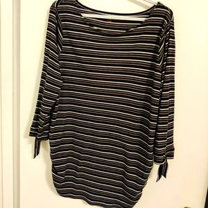 Motherhood Maternity Striped Long Sleeve Size 1X